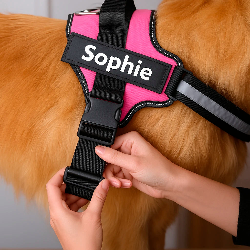 SafeWalk Harness: No-Pull Control & Confort