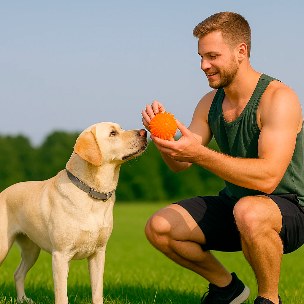 Pelota de Limpieza Dental para Perros