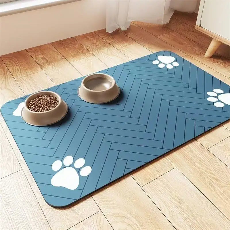AbsorbEase Pet Feeding Mat – No More Messy Meals!
