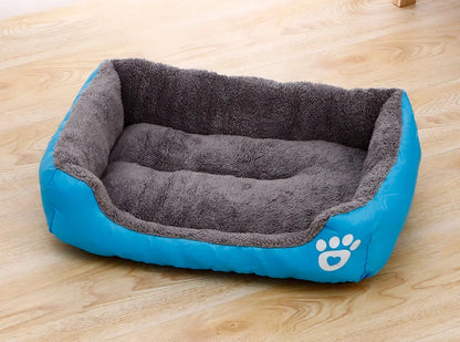 Cama de Felpa Grande para Perros y Gatos