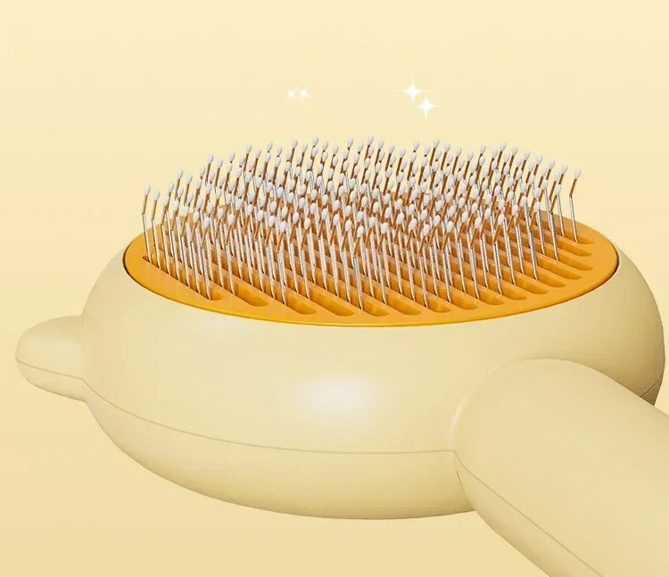 Cepillo Autolimpiante para Mascotas