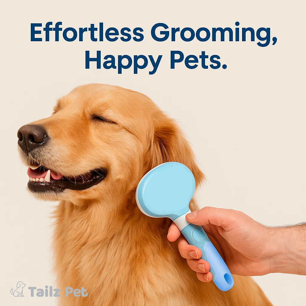 GroomEase Self-Cleaning Brush