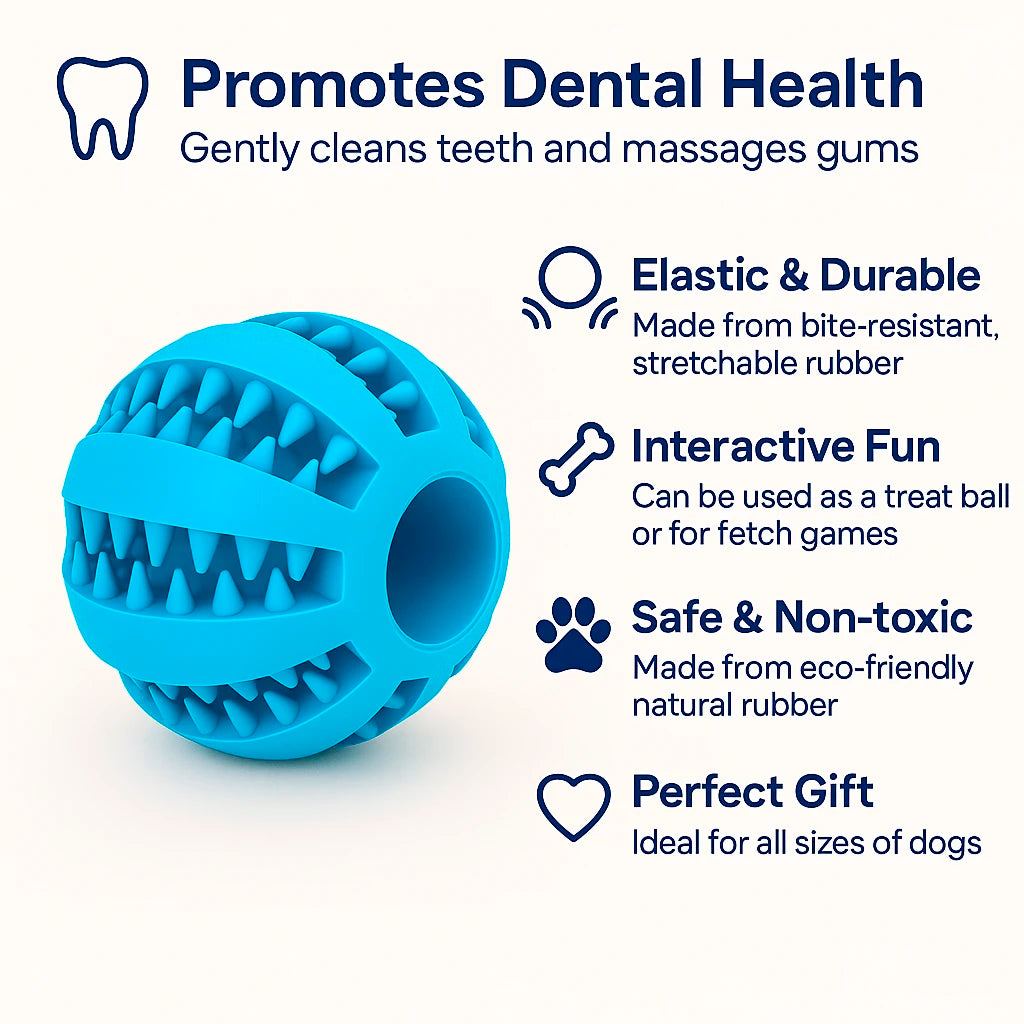 CleanChew Ball: Teeth Protector Toy