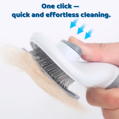 GroomEase Self-Cleaning Brush