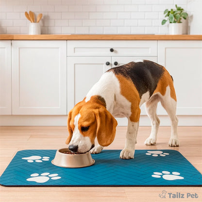 AbsorbEase Pet Feeding Mat – No More Messy Meals!